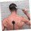 2pcs Silicone Long Handle Bath Brush Shower Body Scrubber Back Brush for Bathroom Use 1