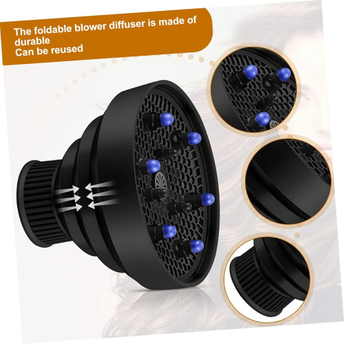 Silicone Hair Dryer Diffusers Hair Dryer Accessories Blow Diffuser Attachment