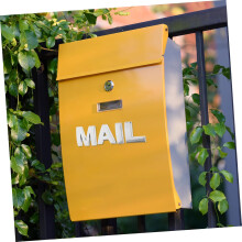 Alphabet Stickers Letters Mailbox Decal English Letters Decals Self-Adhesive Mail Adhesive