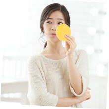 50 ks prírodných celulózových lisovaných pleťových špongií