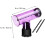 Accessoire diffuseur pour sèche-cheveux pour cheveux bouclés, violet, format voyage, facile à utiliser. 1