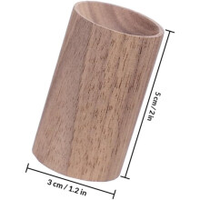2 Stück Auto-Diffusoren aus Holz, Schwarznuss, Naturmaterial, schlichtes Design, unverzichtbar