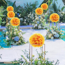 Simulated Eucalyptus Leaf Grass Topiary Decoration for Home Wedding Realistic Faux Plant