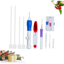 DIY punch agulha bordado caneta conjunto fios de bordado e costura ferramentas artesanal kit