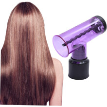Rulos para cabello rizado con boquilla de secador para uso doméstico y profesional. Cubierta de aire de color aleatorio.