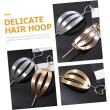 4pcs Love Hairpin Metal Hair Stick for Women Simple Bun Cuff Hair Accessories for Girls Hairpin for Women Bun Sticks