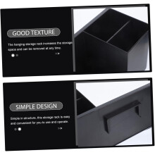 Blow Dryer Holder Wall Mount with Storage Shelf, Black Bathroom Organizer Rack