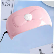 1 lámpara LED inteligente para decoración de uñas, portátil, con conexión USB y secador de gel.