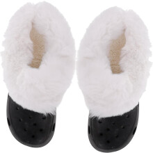 Pluche schoenovertrekken, warme, zachte voering voor dames, uitneembare en wasbare inlegzolen, geschikt voor winterlaarzen