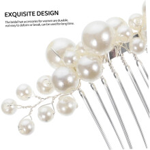 1 set haaraccessoires voor bruiloften: bruidshaarkam en vintage hoofddeksels