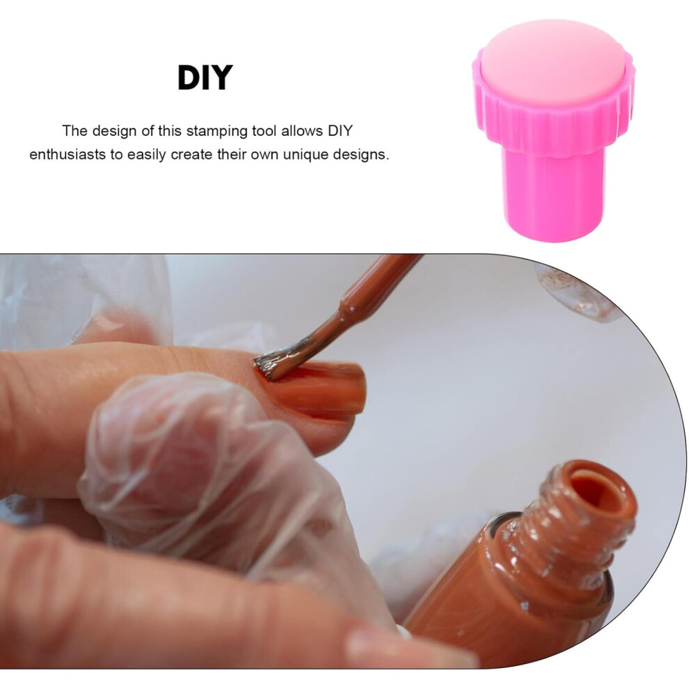 Hkhbjs 4Sets Nail Art Stampers Scrapers Manicure Stamping Too