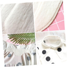 20 stuks wegwerp katoenen zweetabsorberende pads, anti-zweetstickers, zomeraccessoires, stoffen pads voor kraagbescherming