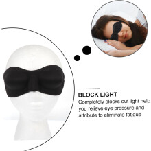 2 szt. opaska na oczy do spania Eva Stereo Sleep Mask blokująca światło i zapewniająca komfortowy sen w domu i w podróży