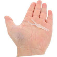 50 pezzi Asta di supporto per palpebra doppia Y per sollevamento palpebrale, strumento separatore ciglia e applicatore ciglia antiaderente