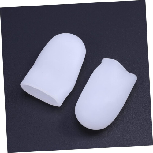 24pcs Silicone Gel Finger Protector Sleeves Separators f