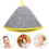 Σκούφος ντους Border Felt Lightweight Sauna Cap Water Absorption Water Sauna Cap για άνετη χρήση ντους 1