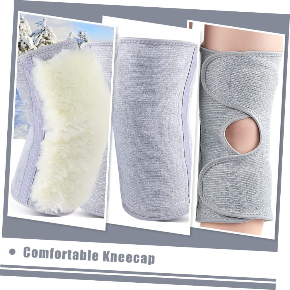 Hkhbjs Cold Protection Warm Knee Protection Thicken Knee Wrap Leg Cover