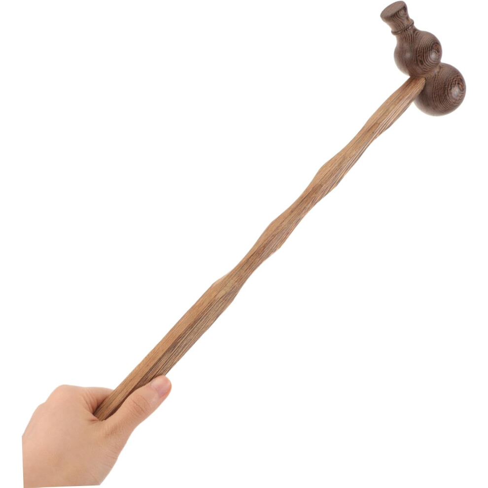 Hkhbjs Chicken Wheel Wooden Mouth Massage Hammer Stick Pat Shoulder Body Tapping Stick Relieving Fatigue Massage Pat Tool
