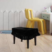 Piano Stool Cover Protective Pleuche Comfortable Touch Stool Covers Home Mall Use