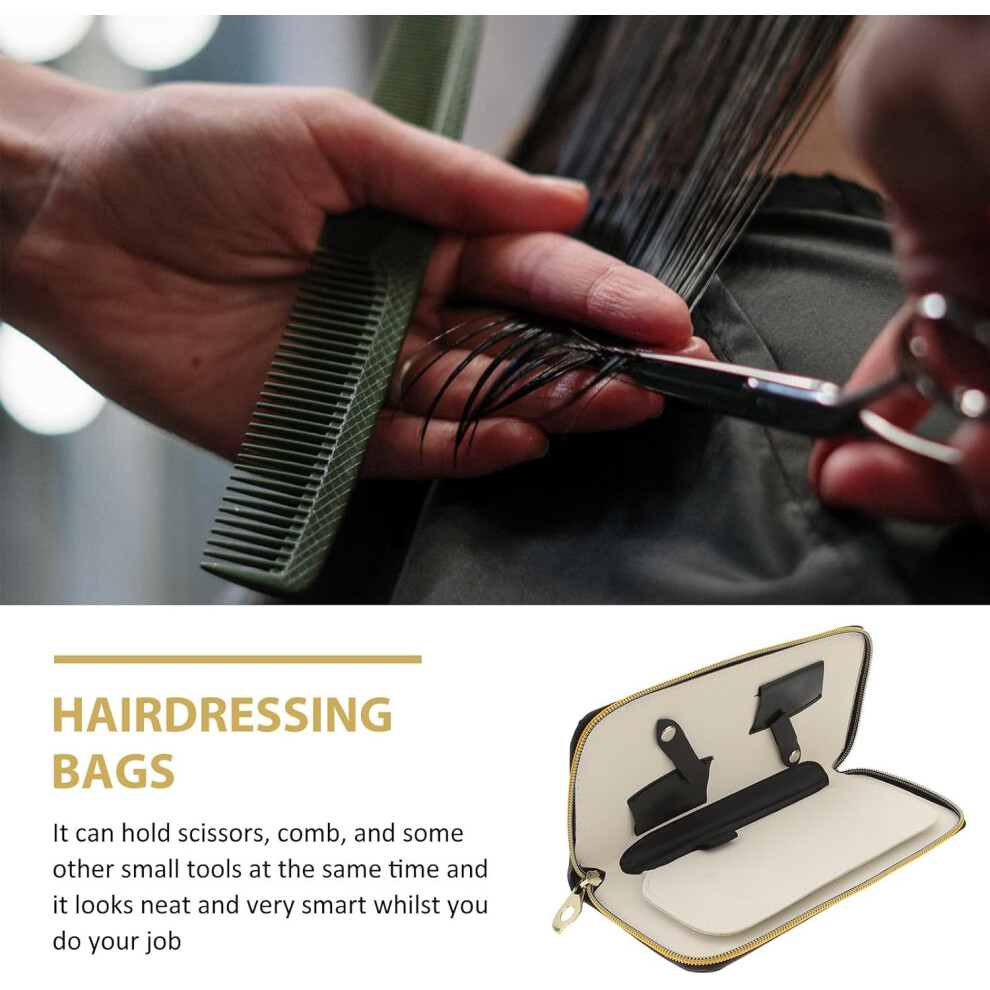 Hkhbjs Scissor Organizer Hairdressing Bags 4Pcs Compact Sturdy Shear Pouch Lightweight Barber Hand Bag