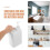 2pcs Refilling Buckets Liquid Soap Dispenser Bottle Plastic Pump Bucket 1