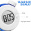 Water Powered Clock, Digital Alarm Clock No Battery Required, Waterproof, Water Element Mute 1
