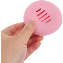 2er-Pack Silikon-Aufbewahrungsboxen für Beauty-Eier, Silikon-Halter für Make-up-Schwämme und Puderquasten