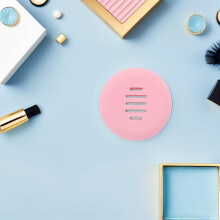2er-Pack Silikon-Aufbewahrungsboxen für Beauty-Eier, Silikon-Halter für Make-up-Schwämme und Puderquasten
