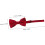 Adjustable Polyester Bow Tie for Men Plaid Double Bowknot Neck Accessory Durable Lightweight Design 2
