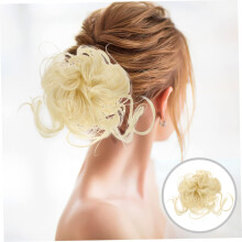Natürliche, flauschige Perücke für Damen, ideal für Duttfrisuren, Styling und den täglichen Gebrauch