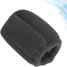 Schwammbezug für Haartrockner, Diffusor, schwarz, hitzebeständig, faltbar, universell, Windgebläse-Abdeckung