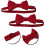 Adjustable Polyester Bow Tie for Men Plaid Double Bowknot Neck Accessory Durable Lightweight Design 6