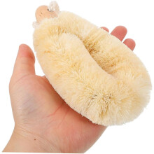 2 Stück Duschbürsten aus natürlichem Sisal für Peeling, Trockenbürsten und Körperpeeling im Badezimmer