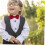 Adjustable Polyester Bow Tie for Men Plaid Double Bowknot Neck Accessory Durable Lightweight Design 8