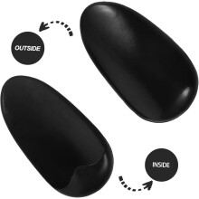 2pcs Ear Caps for Hair Dye Heat Protection Plastic Earmuff for Hair Salon Styling and Coloring
