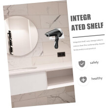Wall Mounted Hair Dryer Rack Bathroom Holder for Hairdryer Hair Dryer Stand