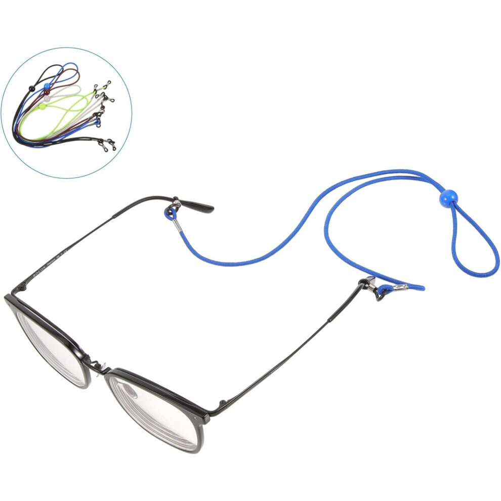 Hkhbjs 5Pcs Glasses Cord Sports Eyeglasses Ropes Outdoor Lanyard Elastic Strap Glasses Chain Holder