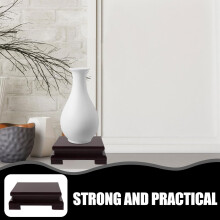 1 supporto in legno per vasi di fiori, base espositiva a più livelli per decorazione domestica, scaffale in legno rustico