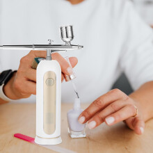 1 sada airbrush kit ručného airbrush nástroja prenosného airbrush nástroja na maľovanie nechtového umenia dekorácie torty