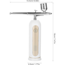 1 setti airbrush-setti kädessä pidettävä airbrush-työkalu kannettava airbrush-työkalu kynsien taiteen kakun koristeluun