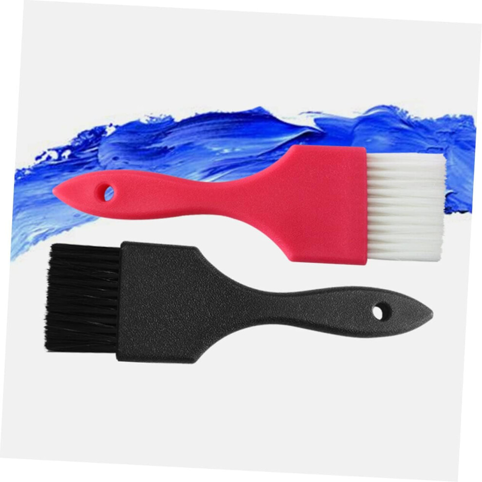 Hkhbjs Hair Dye Brush Professional Tint Applicator Tool For Salon Dyeing Hair Coloring Rosy Handle