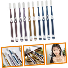 Soft Bristle Toothbrush Replacement Heads 10pcs Set, Silicone Nano Toothbrush Brush Heads