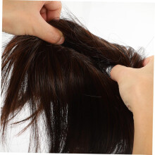Lässiger Dutt, Hochsteckfrisur, leichte Dutt-Verlängerung für Damen, hellbrauner Fake-Chignon, lässige Hochsteckfrisuren