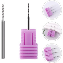 brocas de tungsteno para uñas, herramienta de perforación para manicura, arte de uñas, componente de pulido para uso en salón, fiestas y hogar.