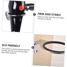 Hair Dryer Stand Wall Mounted Holder Stainless Steel Bathroom Storage Rack Toilet Hair Dryer Rack Random Color