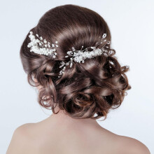3er-Pack Volumen-Haarkissen mit Clips für alle Anlässe, bequem und ideal für Hochzeiten und den Alltag.