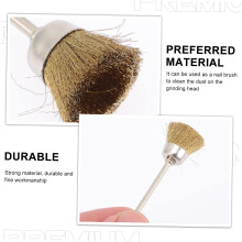 4pcs Cleaning Brush Wire Brush for Drill Nail Drill Polishing Cleaner Cleaning Tools