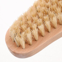 2pcs Wooden Foot Scrubbing Brush with Pumice Stone Exfoliator