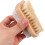 2-teiliges Fußbürsten-Set aus Holz mit Bimsstein-Peeling 1
