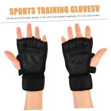 Sporthandskeskydd för tyngdlyftning för män, fitnesshandledsstöd